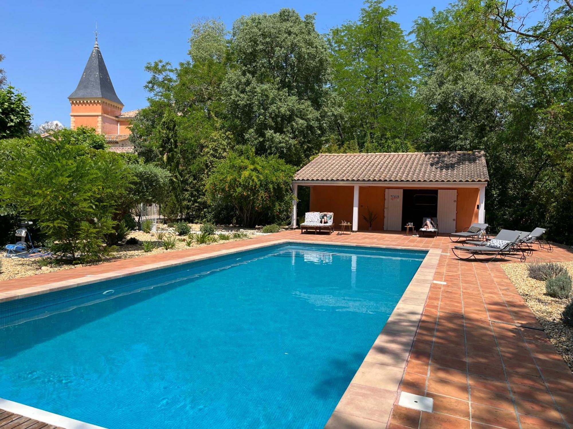 Chateau De Roquelune Pézenas Esterno foto